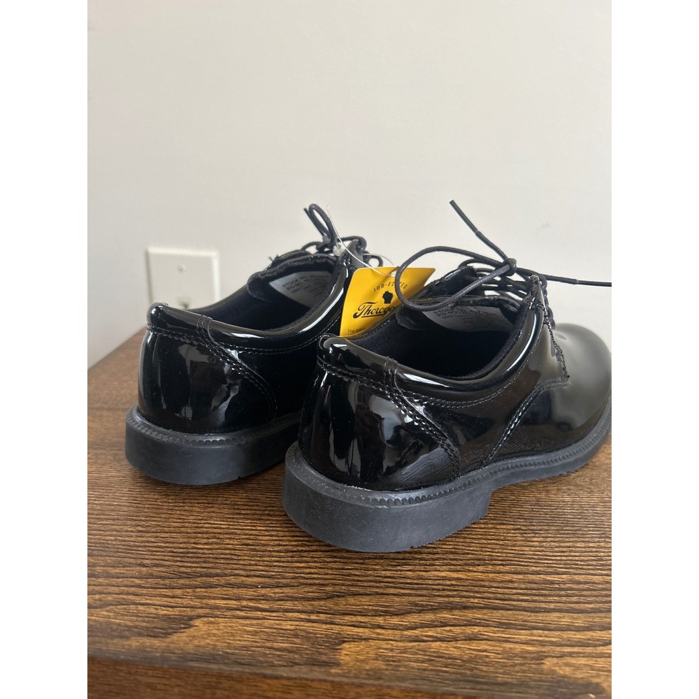 Thorogood Uniform Classics Poromeric Oxford Shoes Men's Size 4.5M Black NWT - Picture 6 of 6